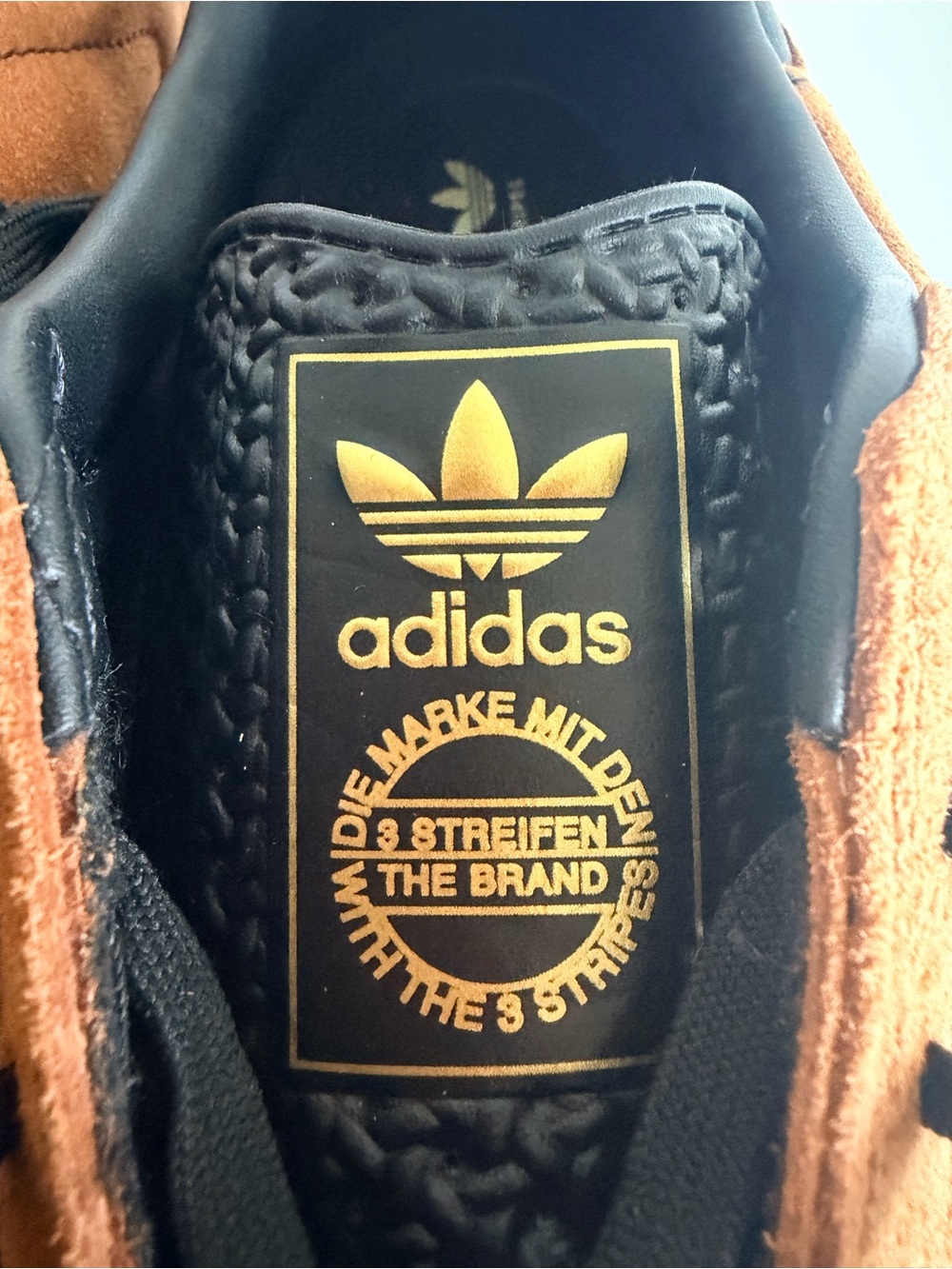 adidas Samba Suede Sneakers - Brown & Black size 10 - Picture 10 of 13